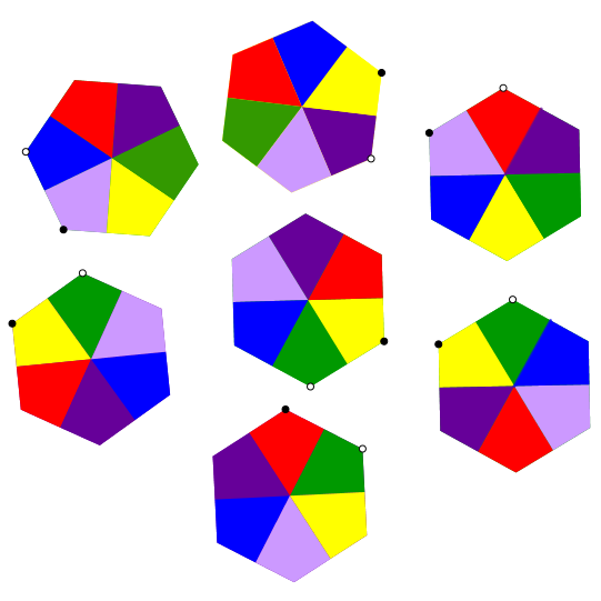 Quebra-cabeça dos hexágonos (00012) Image